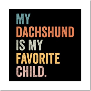 dachshund dog mom Posters and Art